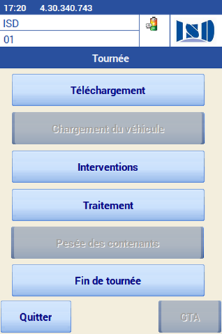 TrackingCol Mobile Screen 2
