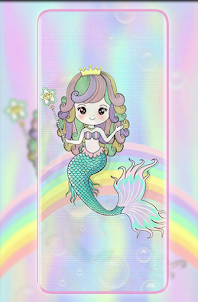 cute mermaid wallpaper
