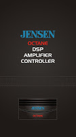screenshot of JENSEN DSP AMP SMART APP
