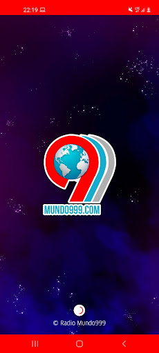 Android application Radio Mundo999 screenshort