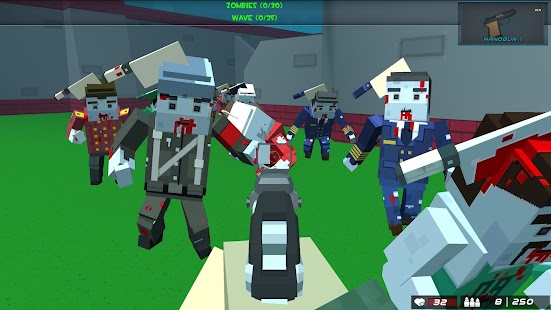 Blocky Gun Warfare Zombie Screenshot