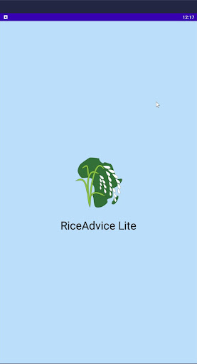 Android application RiceAdvice Lite screenshort