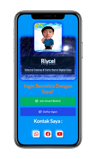 Smart Biolink - Landingpage Screen 2