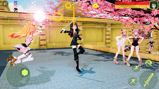 Anime High School Girl Fighter screenshots 15