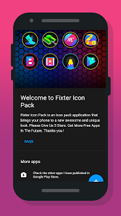 Captura de pantalla del paquete de iconos Fixer