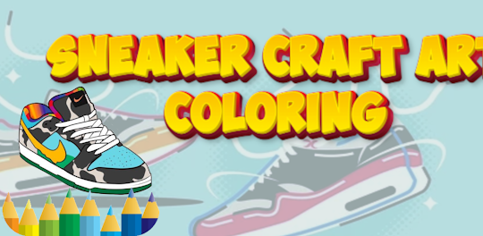 coloring sneakers