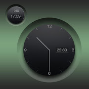 BIG knob clock UCCW Skin Download gratis mod apk versi terbaru