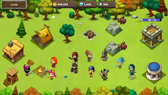 Final Castle Defence:Idle RPG Screenshot