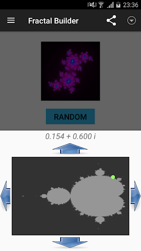 Fractal Builder Screen 2