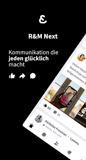 Android application R&M Next screenshort