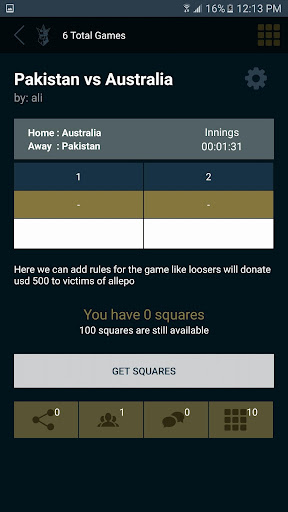 Screenshot of Squares King