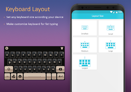 Russian keyboard- Type Russian Varies with device APK screenshots 2