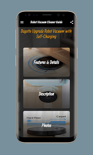 Android application Robot Vacuum Cleaner Guide screenshort