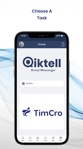 Android application Qiktell screenshort