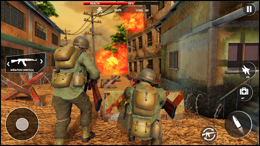 Imágen 4 juegos de guerra mundial: ww2  android