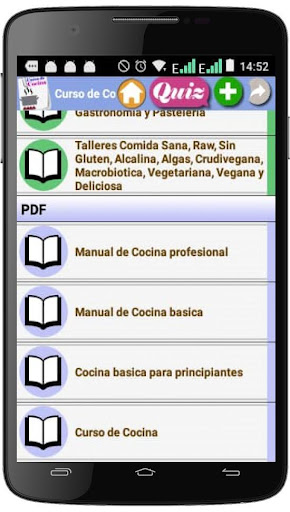 Curso de Cocina Screen 3