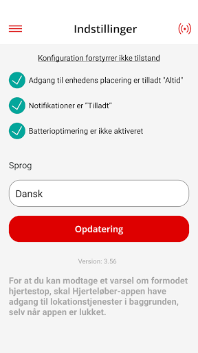 TrygFonden Hjerteløber Screen 2