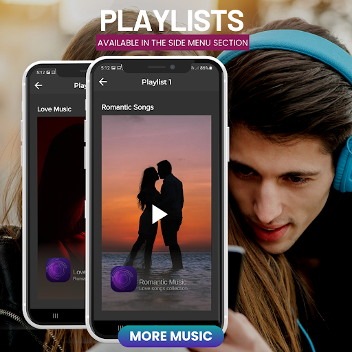 Screenshot of Love Music App