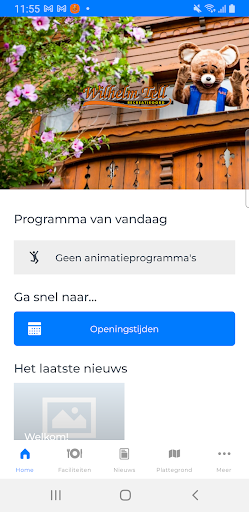 Android application Recreatieoord Wilhelm Tell screenshort
