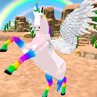 Flying Pegasus Horse Simulator- Unicorn Game