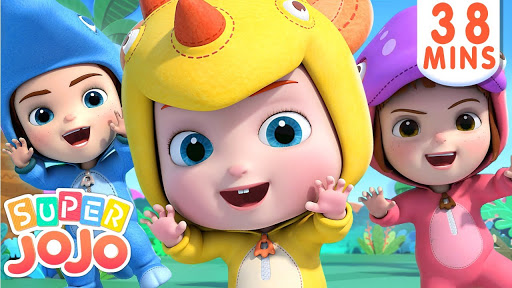 Super JoJo - Nursery Rhymes  kids song Videos