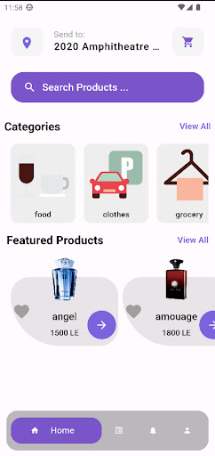 Android application zone screenshort