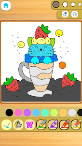 Ice Cream Coloring Game