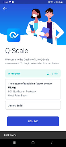 QHSLab Screen 2