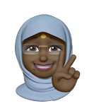 Cover Image of Download Memoji India Muslim Hijab Stic  APK