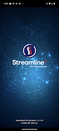 Android application Streamline3 for Education screenshort