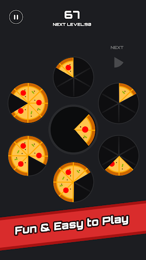 Android application Fruit, Pizza Slice Puzzle screenshort