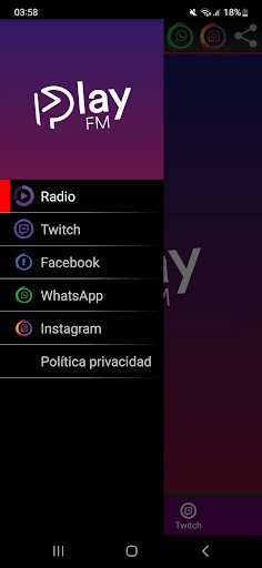 Playfm Radio Screen 3