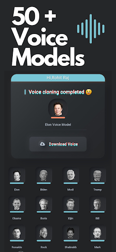 AI Celebrity Voice Changer Screen 3