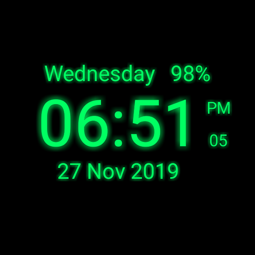 Digital Clock Live Wallpaper logo