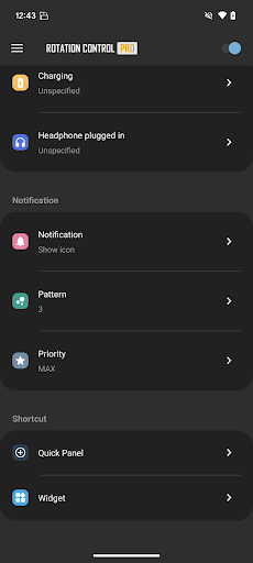 Rotation Control Pro - Personalization - apps