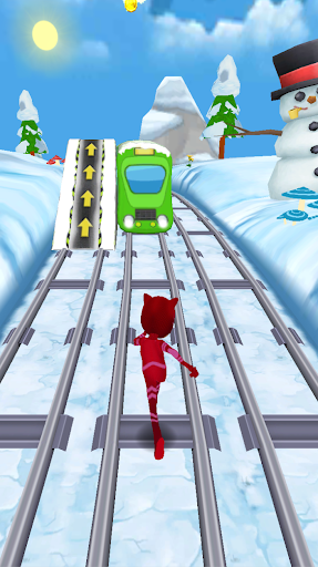 Subway Hero Masks 3D Adventure Run Blue Dash game