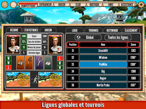 Télécharger Tennis : Jeu des Années Folles — jeu de sport  APK MOD (Astuce) 5