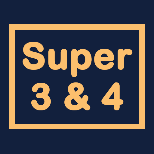 Super pick 3&4 Lottery  Icon