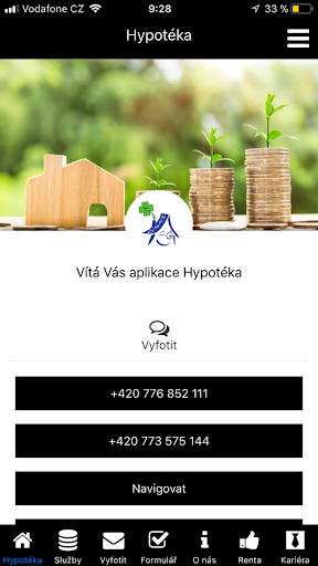 Android application Hypoteka screenshort