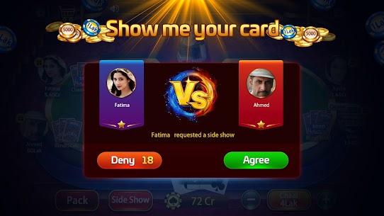 Taash Gold – Teen Patti Rung 3 Patti Poker Game MOD APK 4