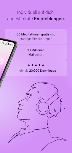 Screenshot of homodea Meditation