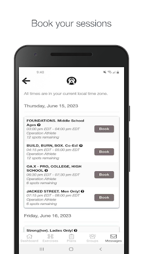 Operation Athlete Screen 3