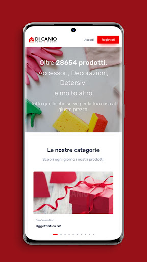 Android application Di Canio screenshort
