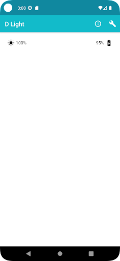 Android application D Light screenshort