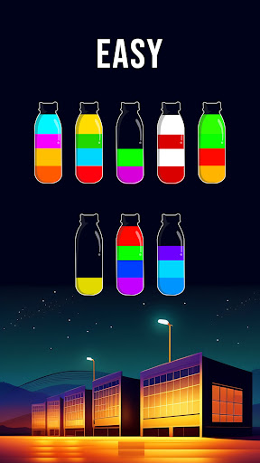 Android application Water Sort Color Brain Games screenshort