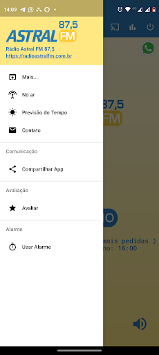 Android application Rádio Astral FM 87,5 screenshort