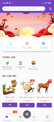 Android application Thú y 24h screenshort