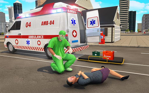 Télécharger Gratuit City Ambulance Emergency Rescue APK MOD (Astuce) screenshots 5