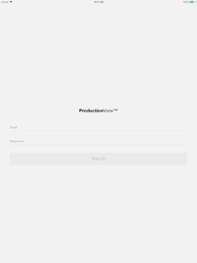 ProductionView Screen 2