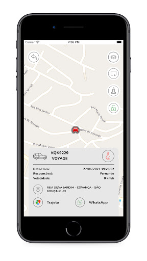 Select Car Rastreador Screen 2